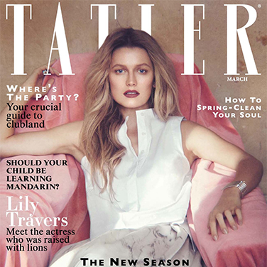 Artisan features in Tatler's March issue